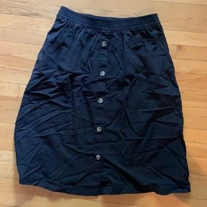 Joe Fresh a-line button front skirt